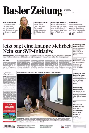 Basler Zeitung - 3 Juni 2026