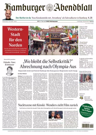 Hamburger Abendblatt (Harburg) - 4 Juni 2026