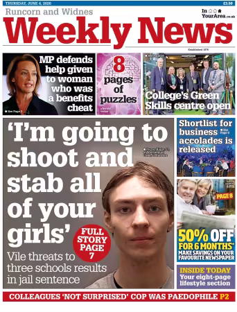 Runcorn &amp; Widnes Weekly News - 4 June 2026