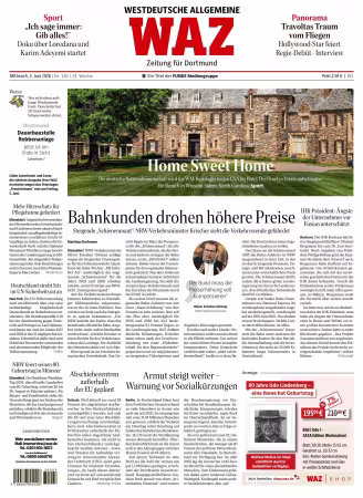 Westdeutsche Allgemeine Zeitung (DortmundSud II) - 3 Juni 2026