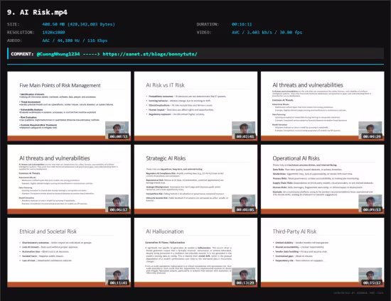 AAIA (Advanced in Artificial Intelligence Audit) Course