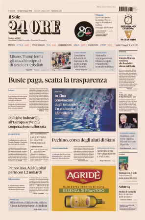 Il Sole 24 Ore - 2 giugno 2026