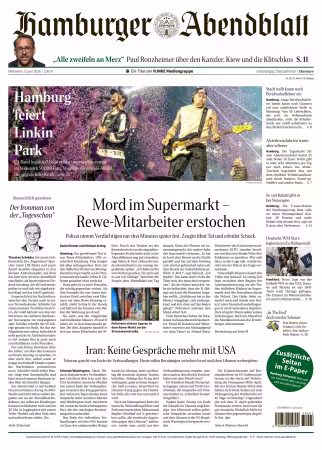 Hamburger Abendblatt (Kreis Stormarn) - 3 Juni 2026