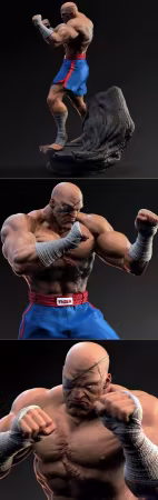 Sagat – 3D Print Model