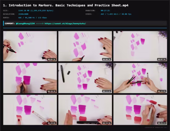 Marker Sketching for Beginners: Learn Step by Step