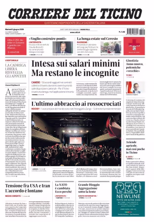 Corriere del Ticino - 2 giugno 2026