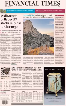 Financial Times Europe - 01 June 2026