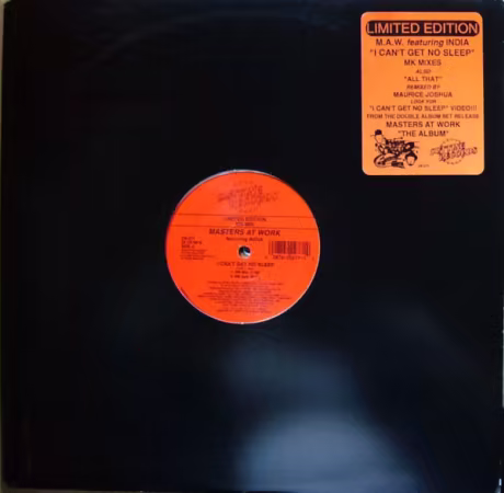 Masters At Work Featuring India - I Can't Get No Sleep / All That (1993) (WAV)