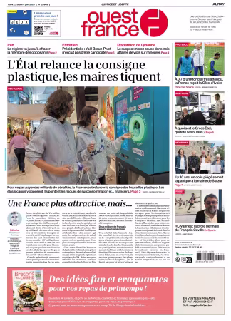 Ouest France (Auray) - 4 juin 2026