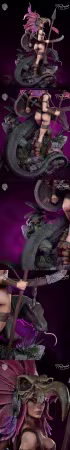 PolyMind Studio – Vulture Queen – 3D Print Model