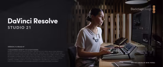 Blackmagic Design DaVinci Resolve Studio 21.0 Multilingual macOS