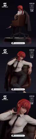 Niel Studio – Makima (Chainsaw Man) – 3D Print Model
