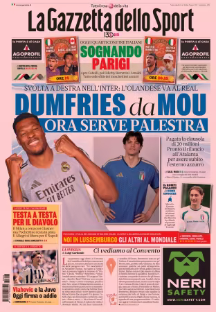 La Gazzetta dello Sport - 3 giugno 2026