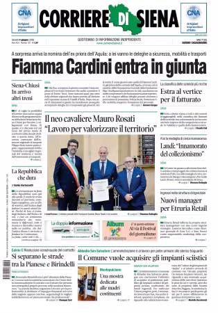 Corriere di Siena - 4 giugno 2026