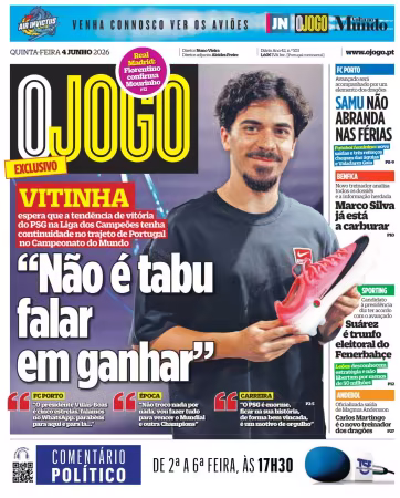 O Jogo - 4 junho 2026