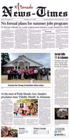 El Dorado NewsTimes (VCID Camden News) - 3 June 2026