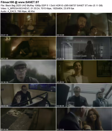 Black Bag 2025 UHD BluRay 1080p DDP 5.1 DoVi HDR10 x265-SM737