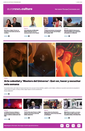 Euronews Culture and Sport (Spanish) Compiled Edition - 1 junio 2026