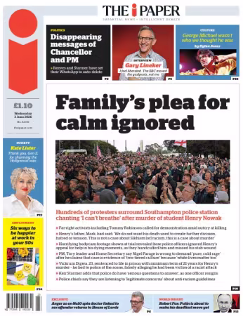 The i Newspaper - 03 June 2026