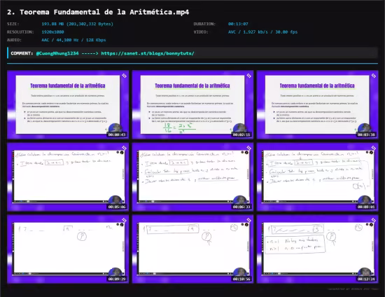 Números Primos y Factorización para Algoritmos