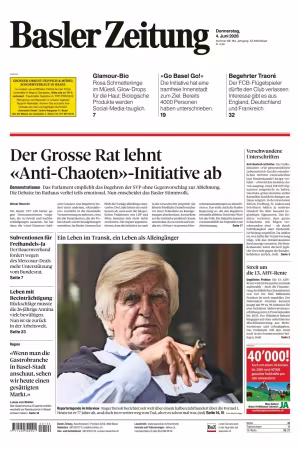 Basler Zeitung - 4 Juni 2026