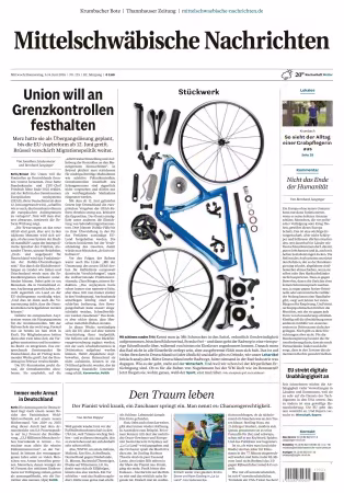 Mittelschwaebische Nachrichten - 3 Juni 2026