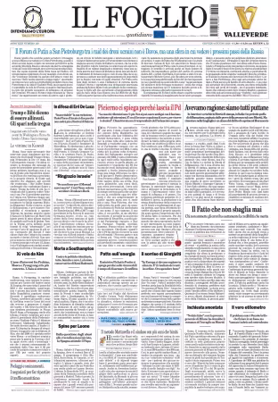 Il Foglio Quotidiano - 4 giugno 2026
