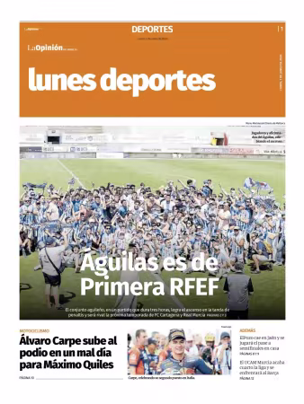 Lunes Deportes - 1 junio 2026