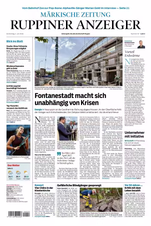 Ruppiner Anzeiger - 4 Juni 2026