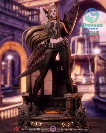 3Dmoonn – Trish – Devil May Cry – 3D Print Model