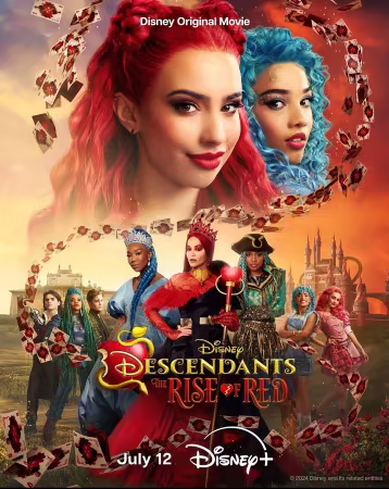 Descendants The Rise of Red 2024 NORDiC 1080p DSNP WEB-DL H264 DDP5.1-NoTrace