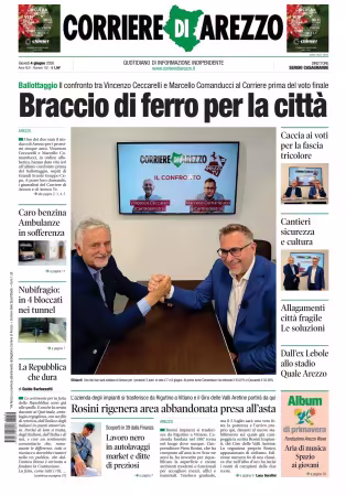 Corriere di Arezzo - 4 giugno 2026