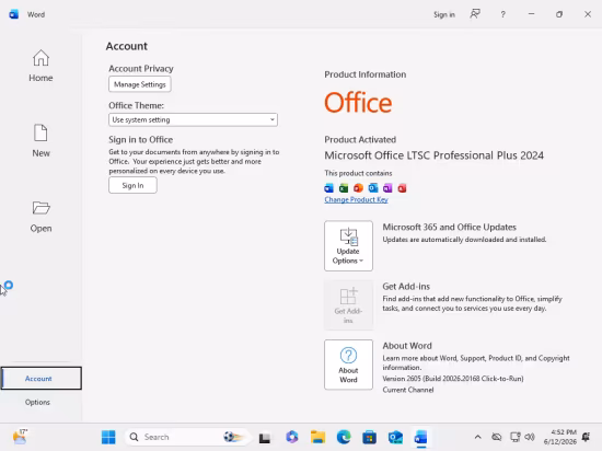 Windows 11 Pro 25H2 Build 26200.8655 (No TPM Required) With Office 2024 Pro Plus Multilingual Preactivated June 2026