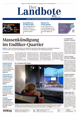 Der Landbote - 3 Juni 2026