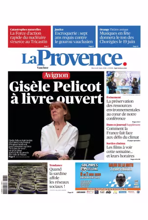 La Provences Vaucluse - 3 juin 2026