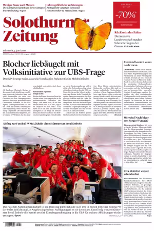 Solothurner Zeitung - 3 Juni 2026