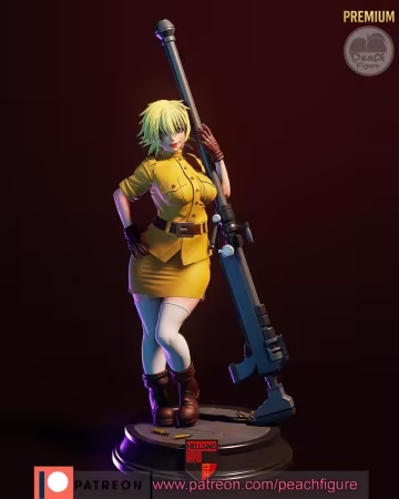 Peach Figure – Seras Victoria – 3D Print Model