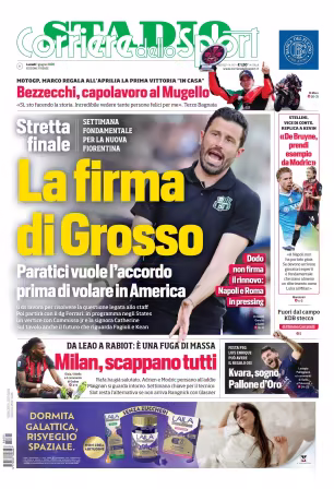 Corriere dello Sport Stadio (Firenze) - 1 giugno 2026