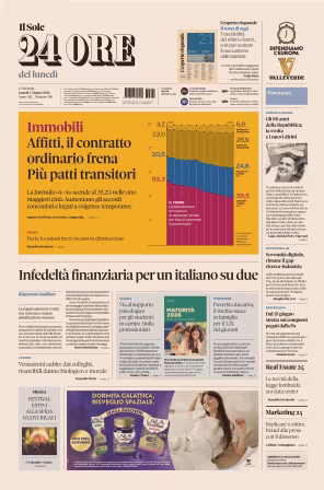 Il Sole 24 Ore - 1 giugno 2026