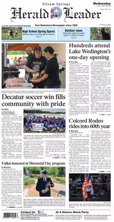 Siloam Springs Herald Leader - 3 June 2026