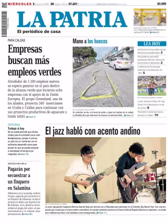 La Patria (Colombia) - 3 junio 2026