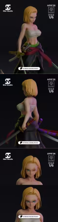 Niel Studio – C18 Multiverse – Zoro – 3D Print Model