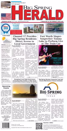 Big Spring Herald - 3 June 2026