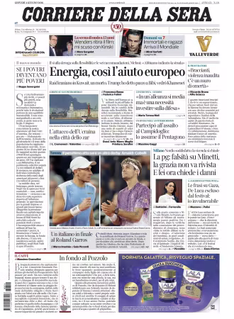 Corriere della Sera - 4 giugno 2026