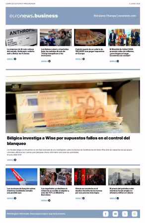 Euronews Business (Spanish) Compiled Edition - 2 junio 2026
