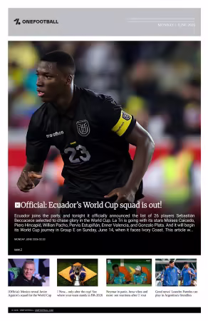 OneFootball - 1 June 2026