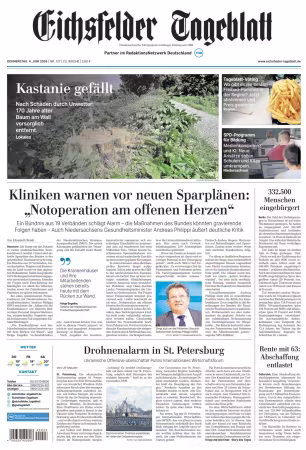 Eichsfelder Tageblatt - 4 Juni 2026