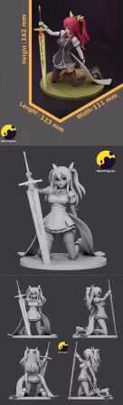 MoonFigures – Stella – 3D Print Model