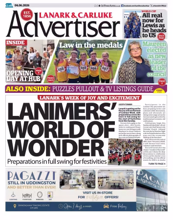 Lanark &amp; Carluke Advertiser - 4 June 2026