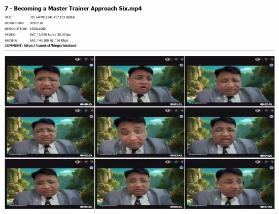 Becoming a Master Trainer